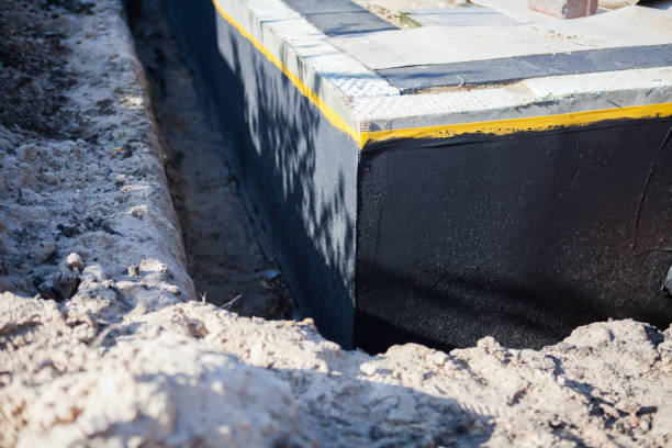 Residential Foundation Crack Repair installation at a Port Washington, NY home by SJ Waterproofing Pros