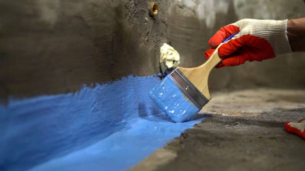 SJ Waterproofing Pros commercial waterproofing team near Port Washington, NY